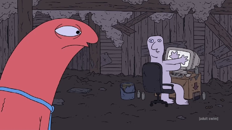 Smiling Friends  Animação da Adult Swim com humor ácido e elementos de  horror